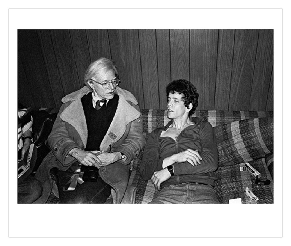 Mick Rock, Lou Reed And Andy Warhol Mick Rock, Lou Reed And Andy Warhol