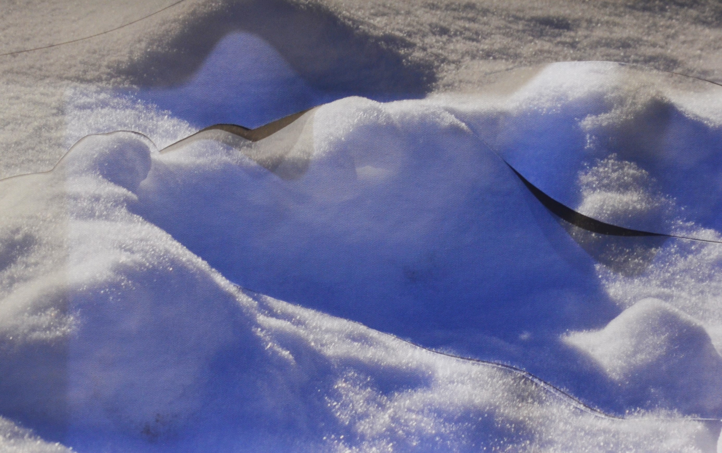 Gersony Silva, The water states (snow) I to IX Gersony Silva, The water states (snow) I to IX