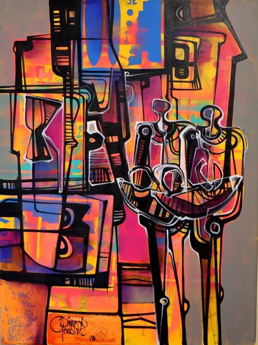 Simeon Gonzales, Paisaje Urbano I Simeon Gonzales, Paisaje Urbano I