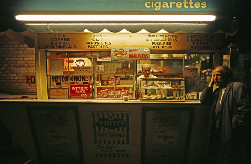 Alain Le Garsmeur, Night Food Stall - Limited Edition Archival Pigment Print Alain Le Garsmeur, Night Food Stall - Limited Edition Archival Pigment Print