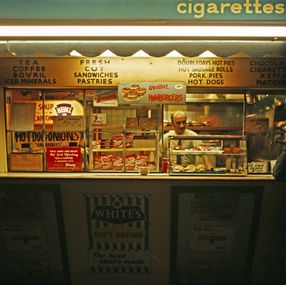 Photography, Night Food Stall - Limited Edition Archival Pigment Print, Alain Le Garsmeur