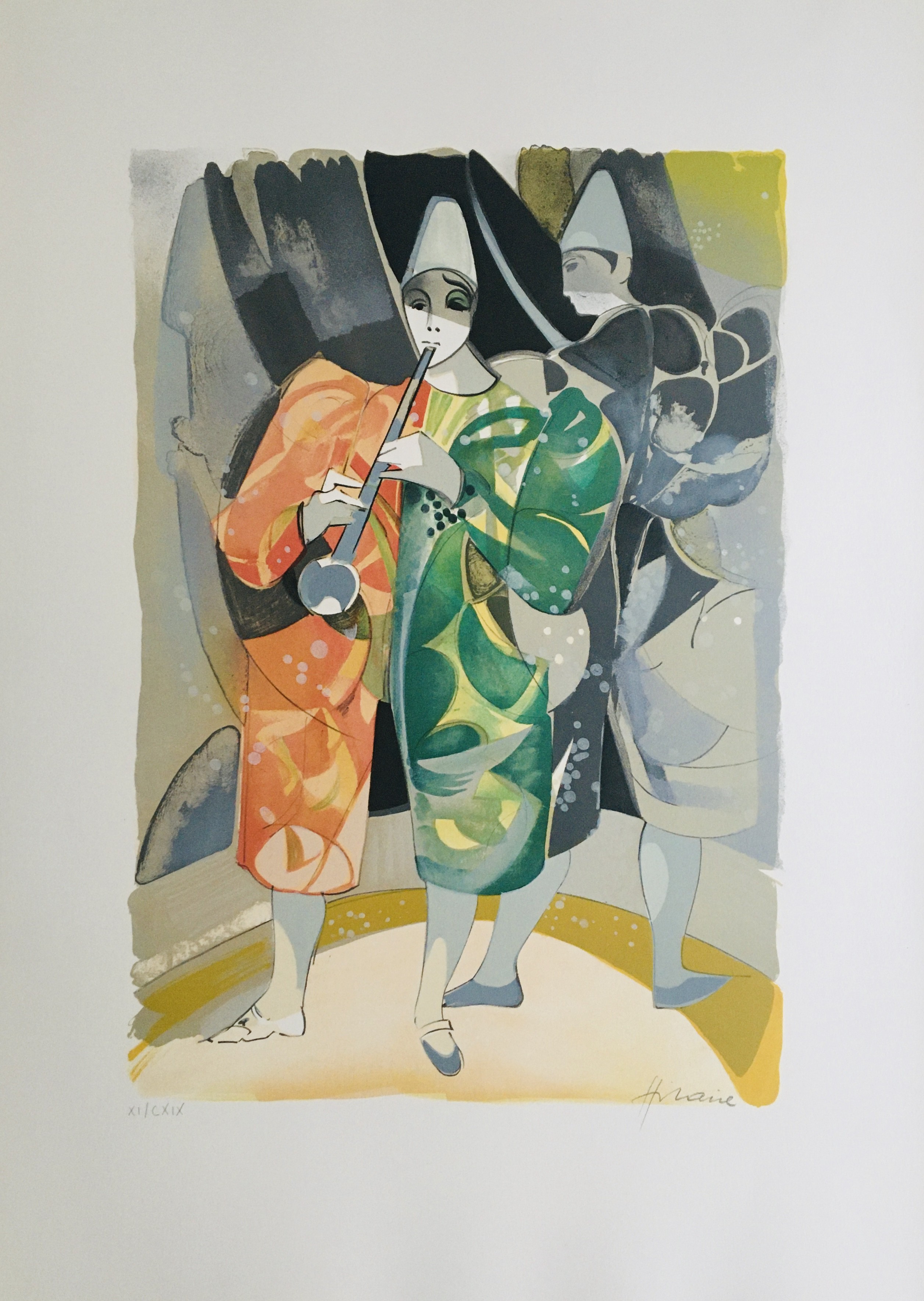 Camille Hilaire, Clown blanc musicien Camille Hilaire, Clown blanc musicien
