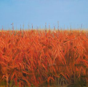 Painting, Red Cornfield, Alexander Levich