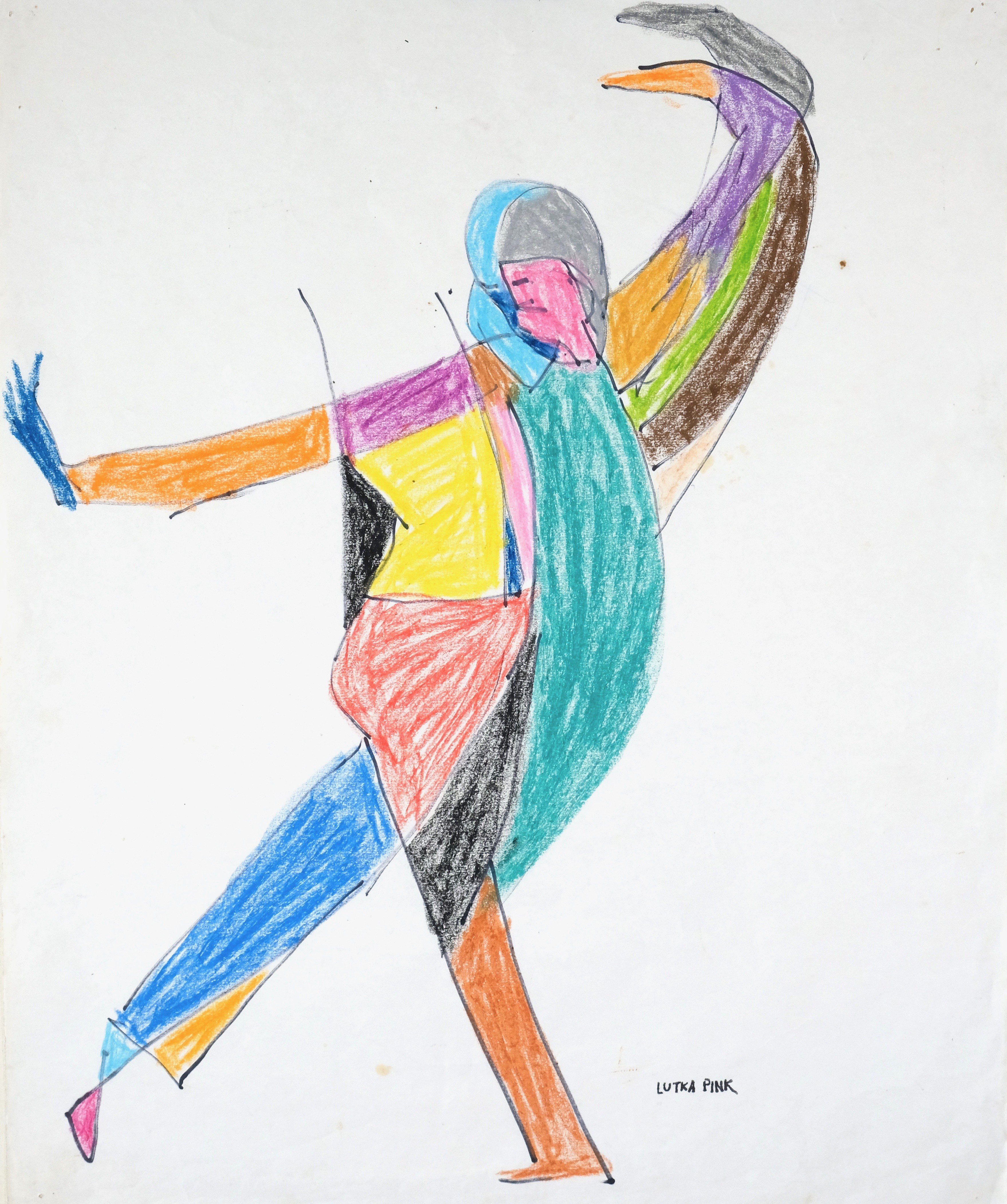 Lutka Pink, Danseur Ref BDNW8111 Lutka Pink, Danseur Ref BDNW8111