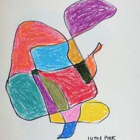 Fine Art Drawings, Composition Ref BDNW7436, Lutka Pink