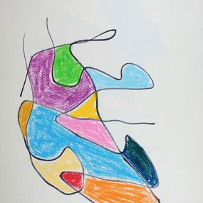 Fine Art Drawings, Composition Ref BDNW7439, Lutka Pink