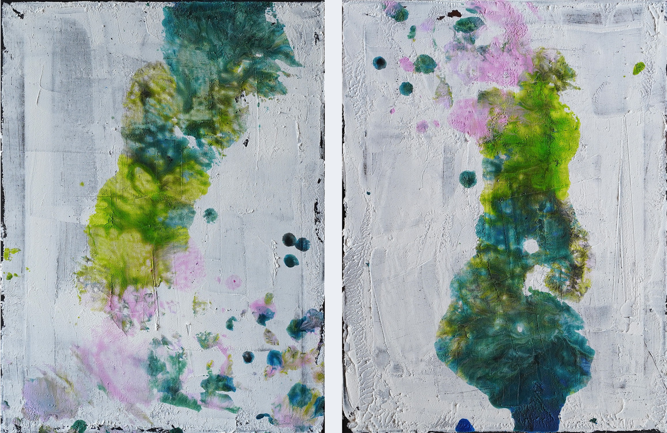 Palirina, Flower power diptych Palirina, Flower power diptych