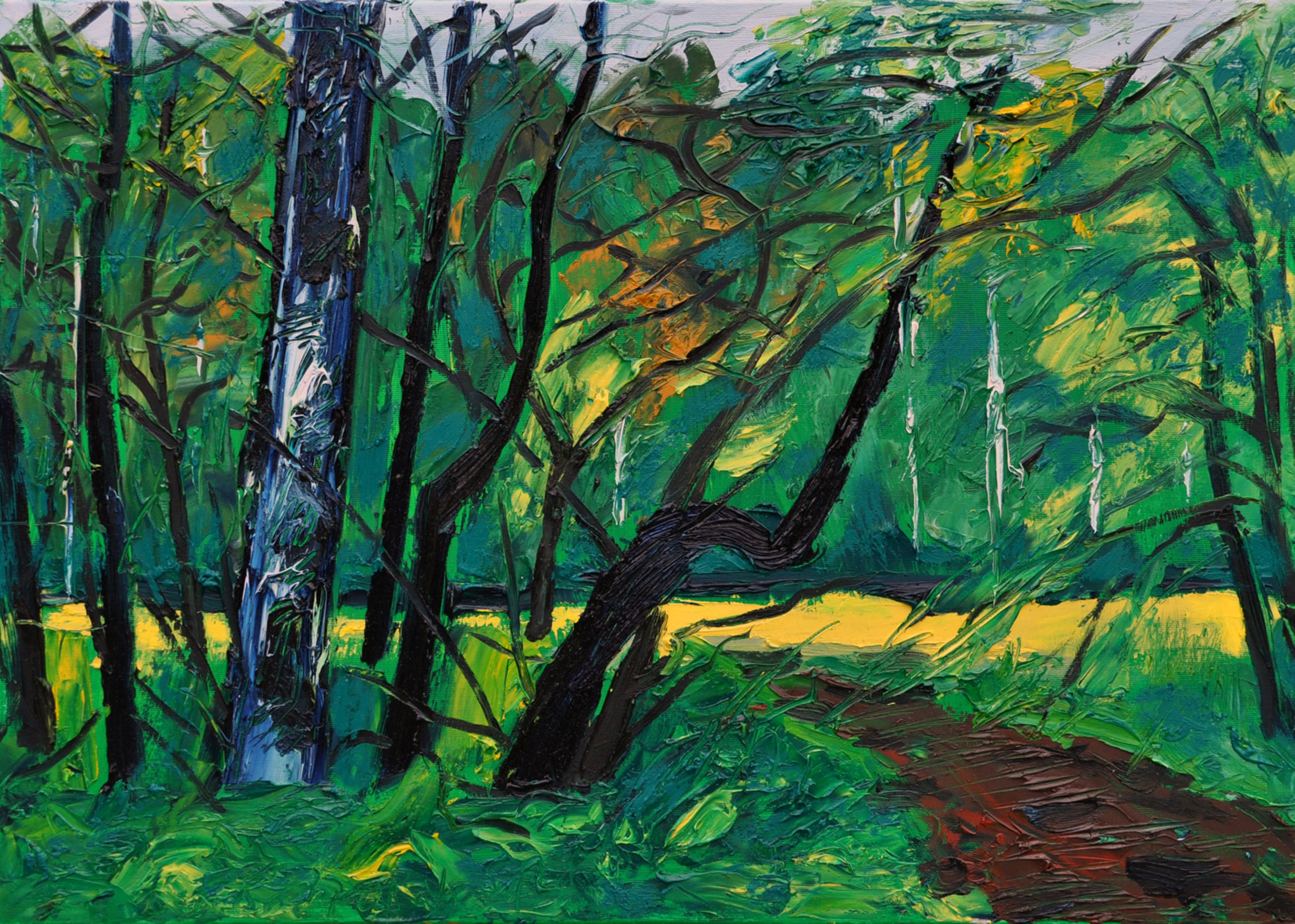 Karl-Karol Chrobok, Path of the Forest - Spring Karl-Karol Chrobok, Path of the Forest - Spring