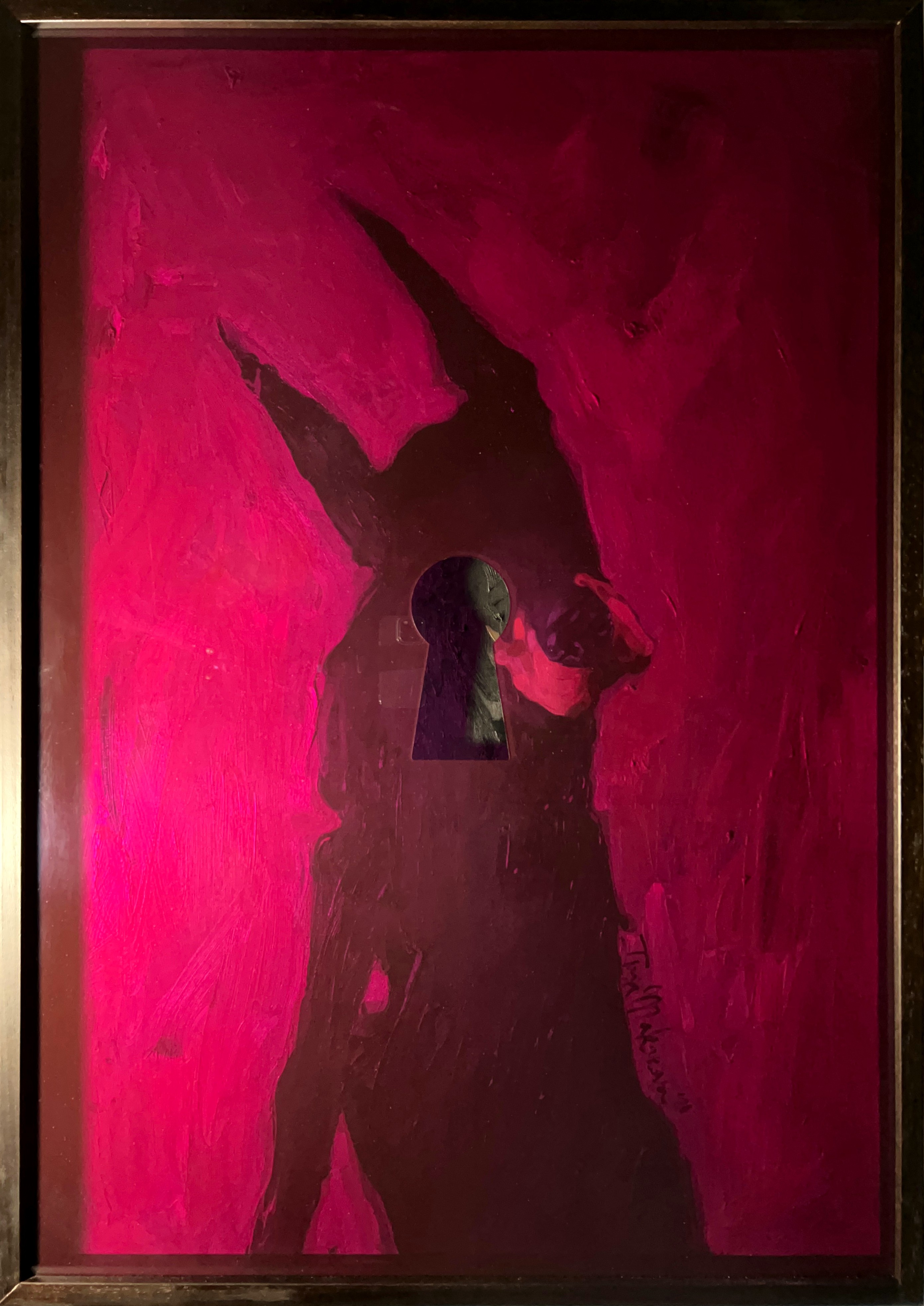 Inga Makarova, Curious (Keyhole) Inga Makarova, Curious (Keyhole)