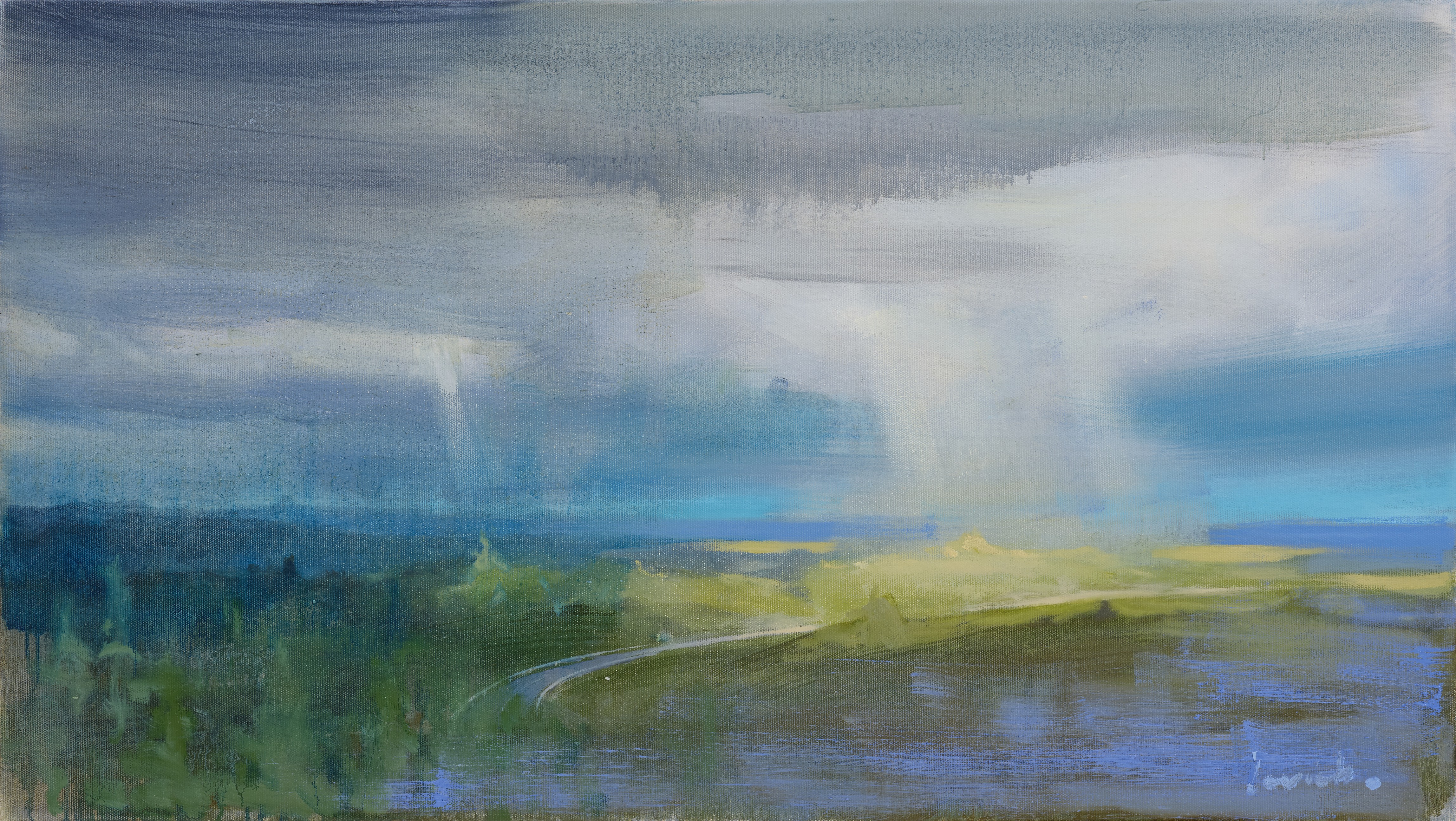 Alexander Levich, Romantic Landscape - II Alexander Levich, Romantic Landscape - II