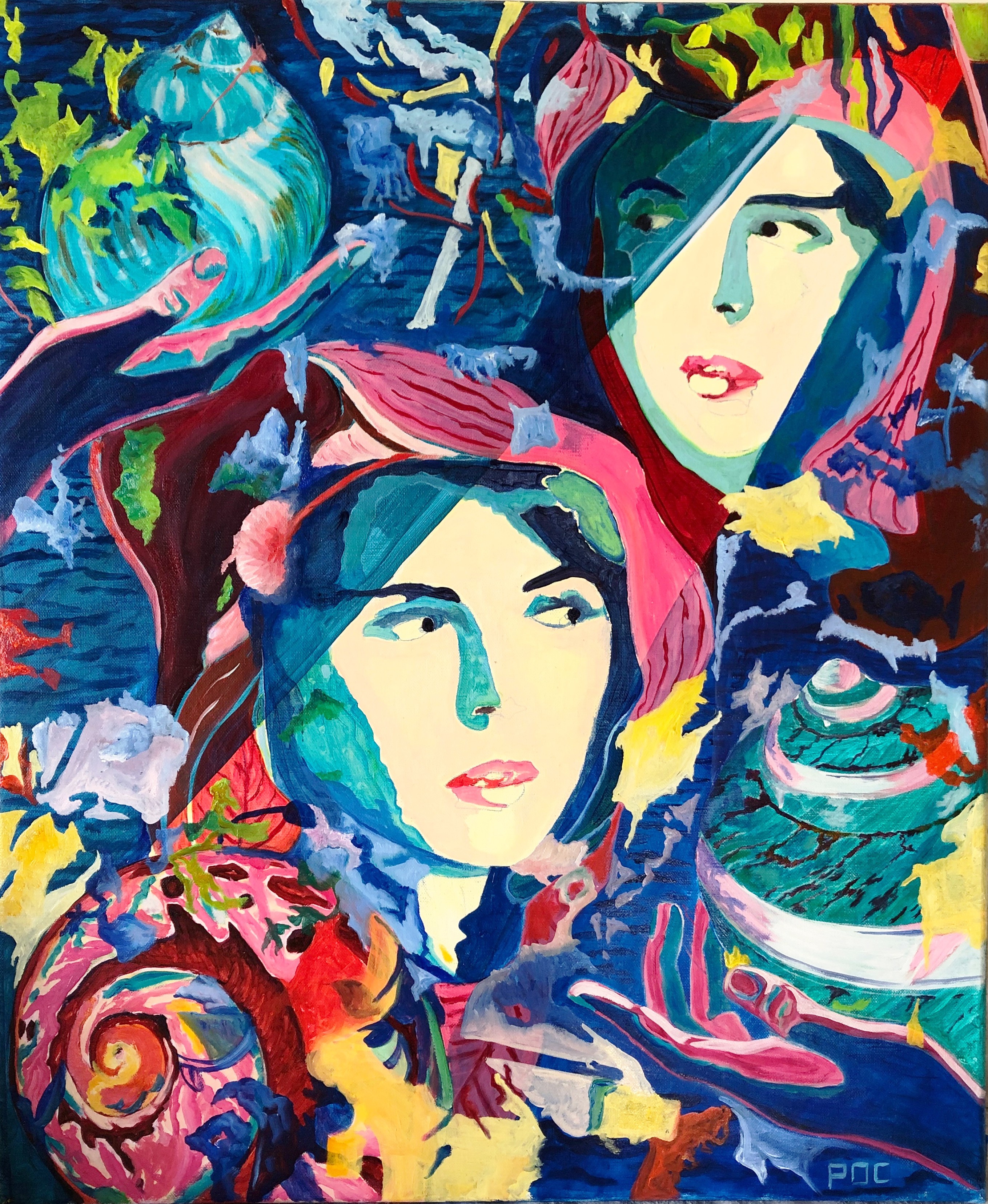 Odile Pinto-Corbin, Rêve abyssal - Abyssal dream Odile Pinto-Corbin, Rêve abyssal - Abyssal dream
