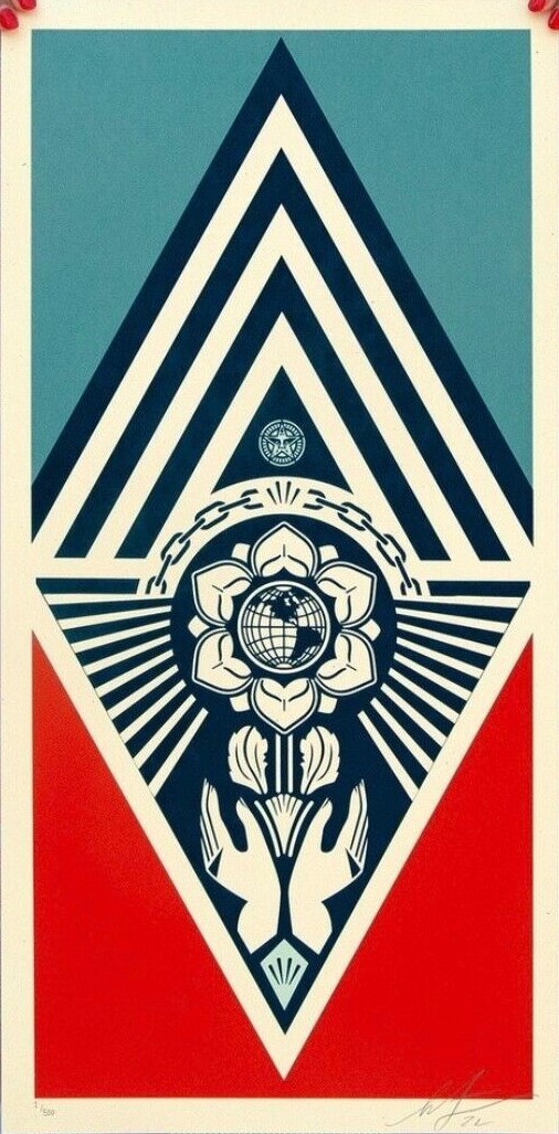 Shepard Fairey (Obey), Cultivate Harmony Shepard Fairey (Obey), Cultivate Harmony