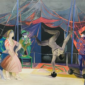 Les saltimbanques, Camille Hilaire
