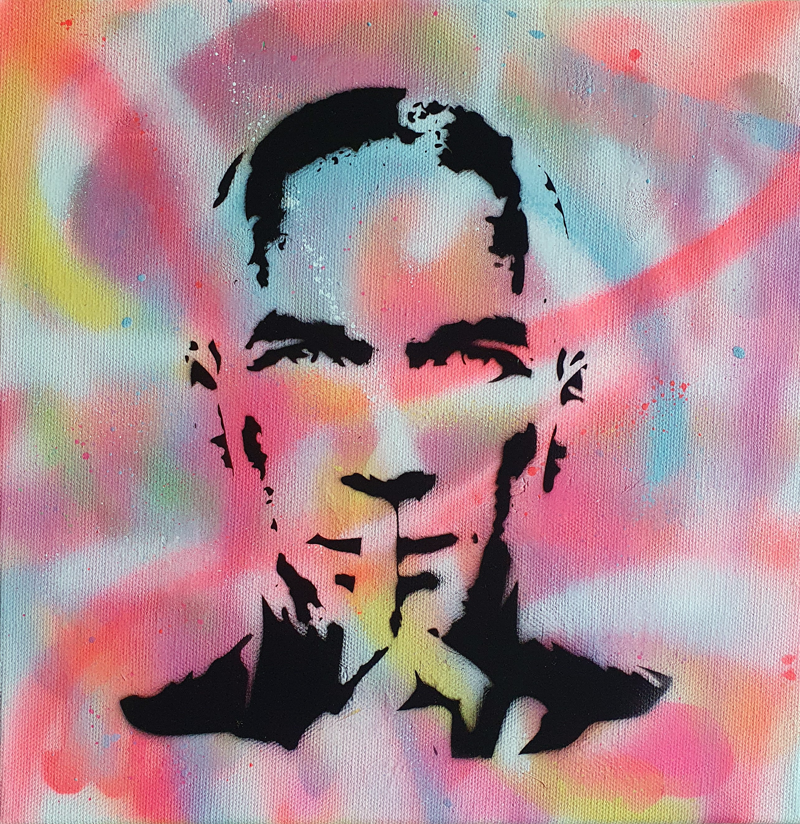 PyB, Zidane street Art PyB, Zidane street Art