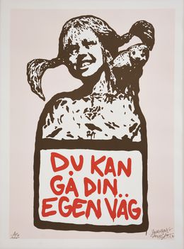 Drucke, Du kan gå din egen väg, Hellström Street Art