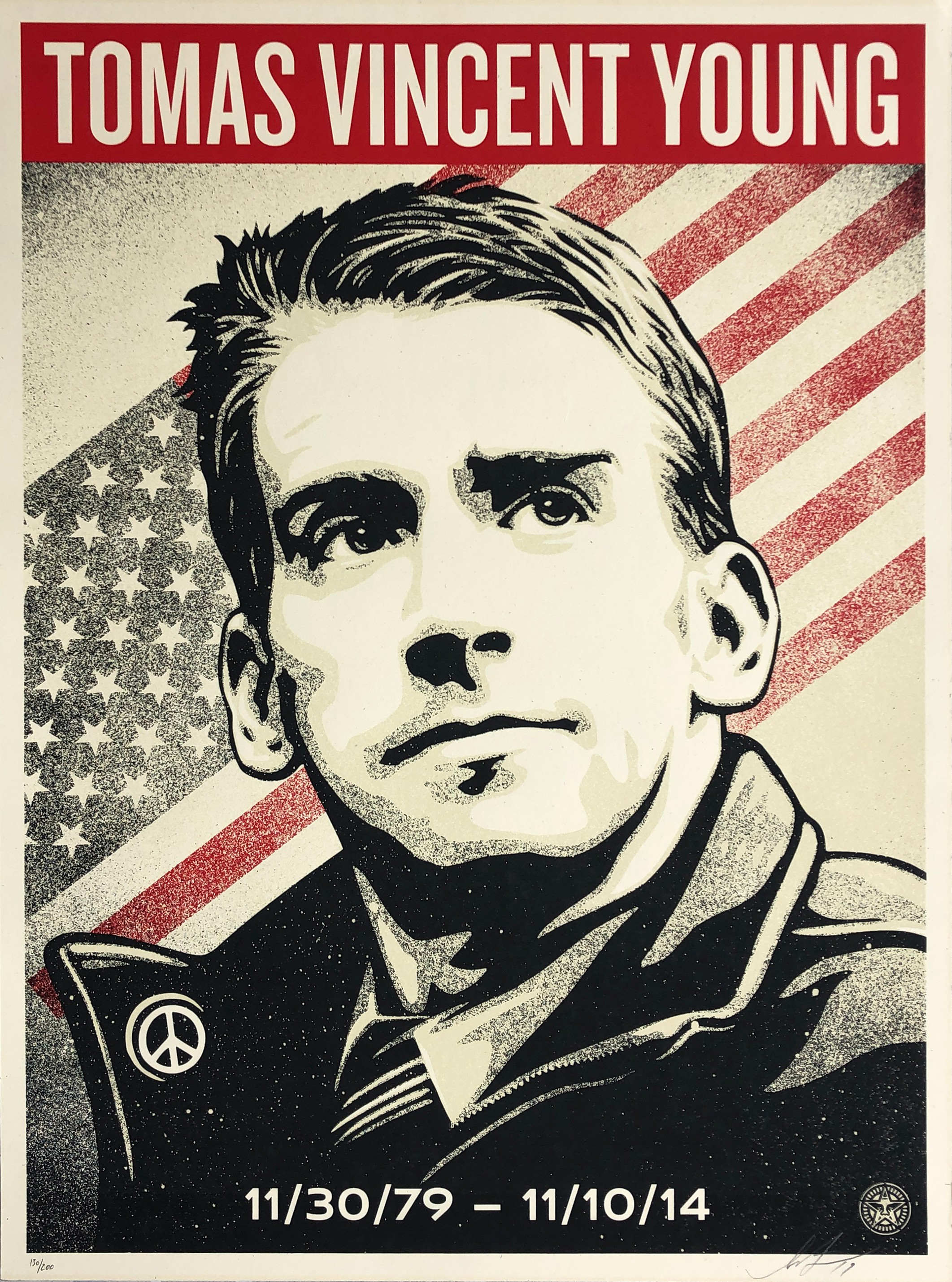 Shepard Fairey (Obey), Tomas Vincent Young Shepard Fairey (Obey), Tomas Vincent Young