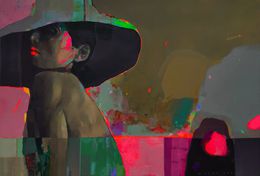 Painting, Prominences of the outgoing summer, Victor Sheleg