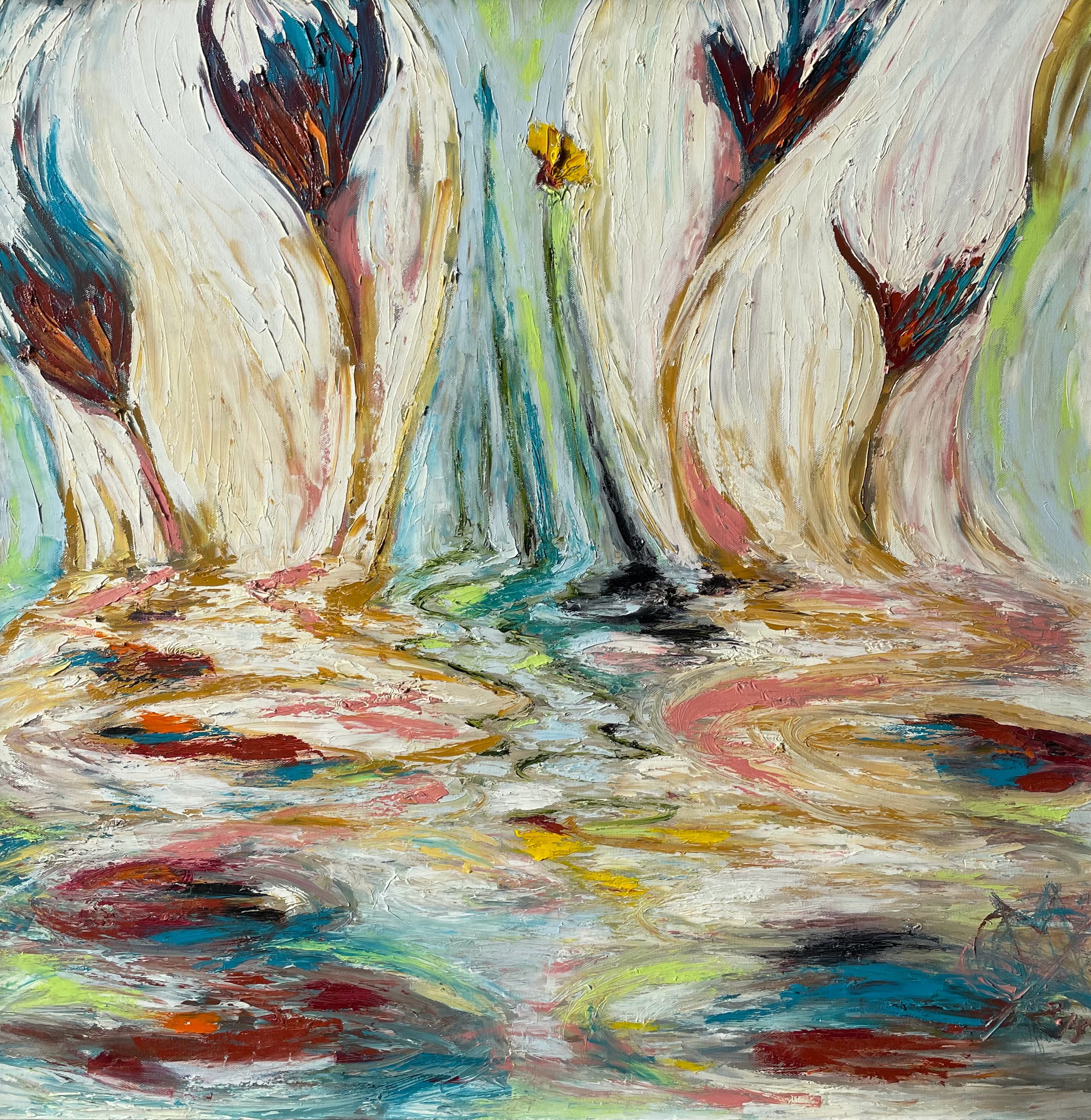 Mariam Qureshi, Blooming in wetness Mariam Qureshi, Blooming in wetness