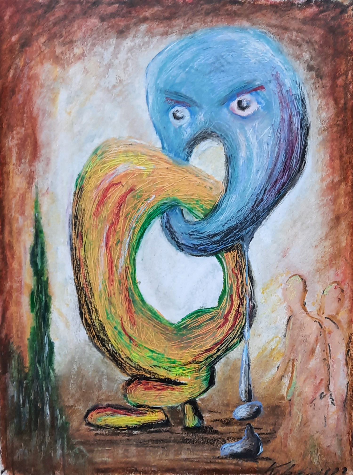 Vladimir Kolosov, The portrait of the malice aforethought Vladimir Kolosov, The portrait of the malice aforethought