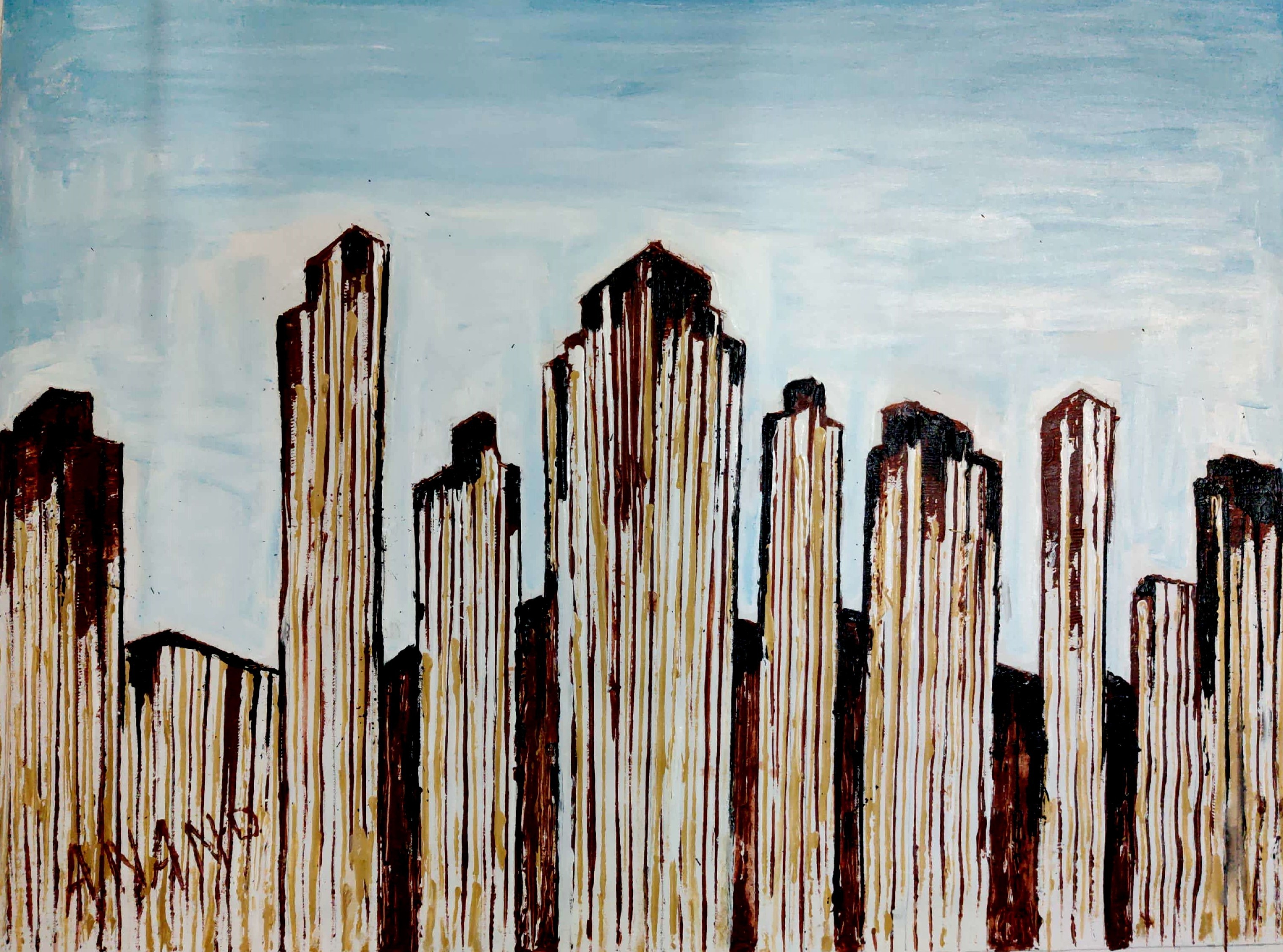 Anand Manchiraju, City Abstraction-4 Anand Manchiraju, City Abstraction-4