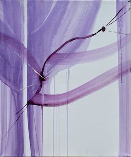 Peinture, Violette n°10, Corine Sylvia Congiu