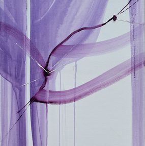 Peinture, Violette n°10, Corine Sylvia Congiu