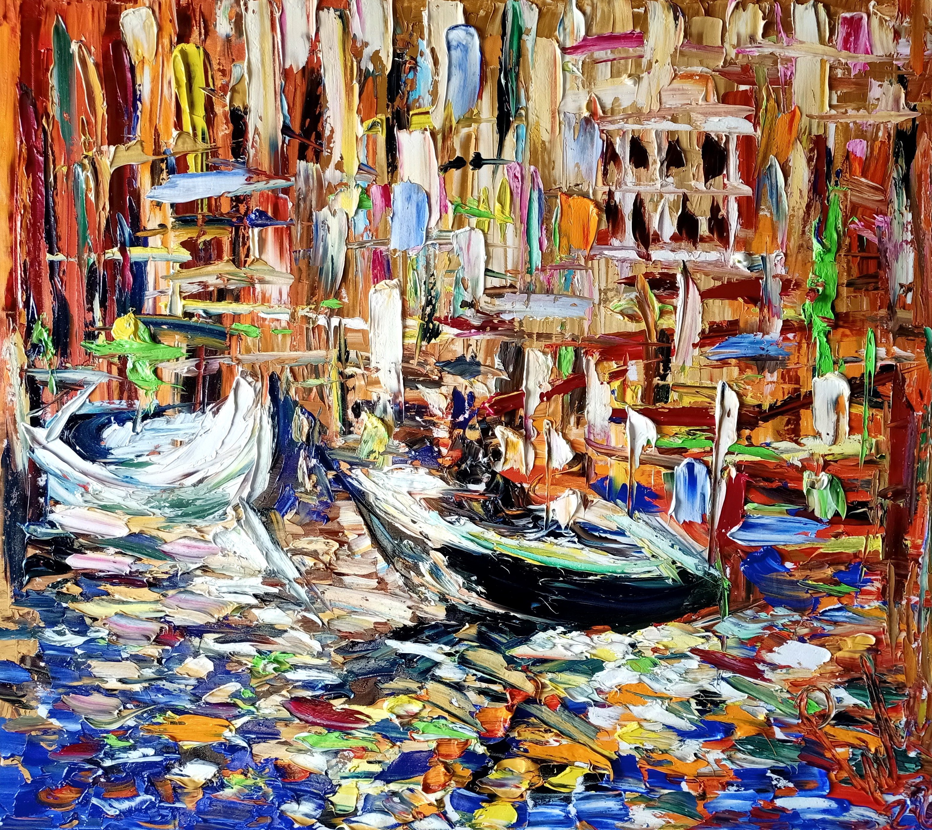 Antonino Puliafico, Barche in laguna Antonino Puliafico, Barche in laguna