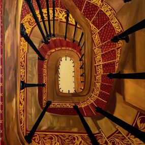 Spirit of the stairs, Marie France Garrigues