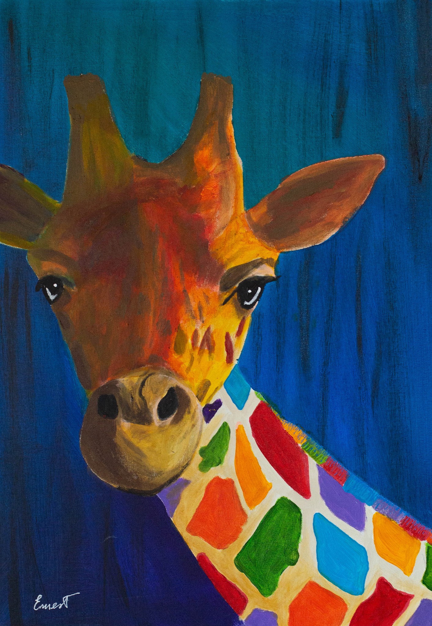 Ernest Carneado Ferreri, Jirafa de colores Ernest Carneado Ferreri, Jirafa de colores