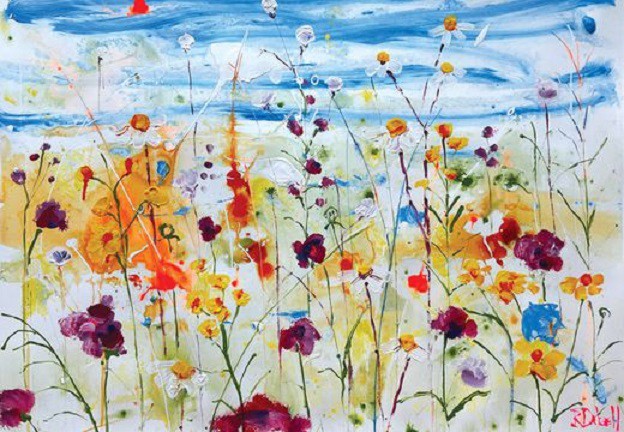Rachael Dalzell, August skies and butterflies Rachael Dalzell, August skies and butterflies