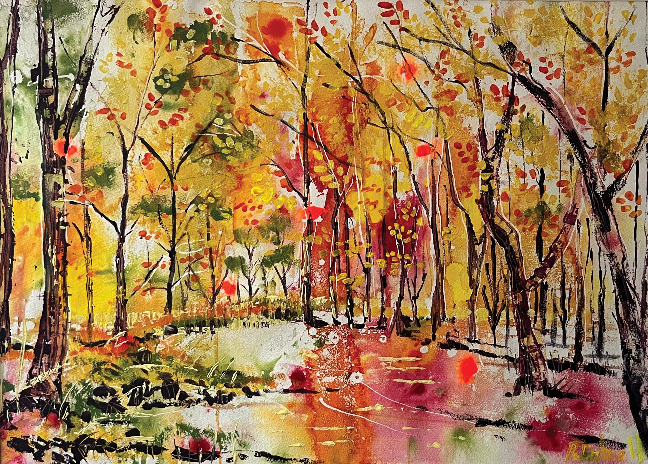 Rachael Dalzell, The fiery colours of autumn Rachael Dalzell, The fiery colours of autumn