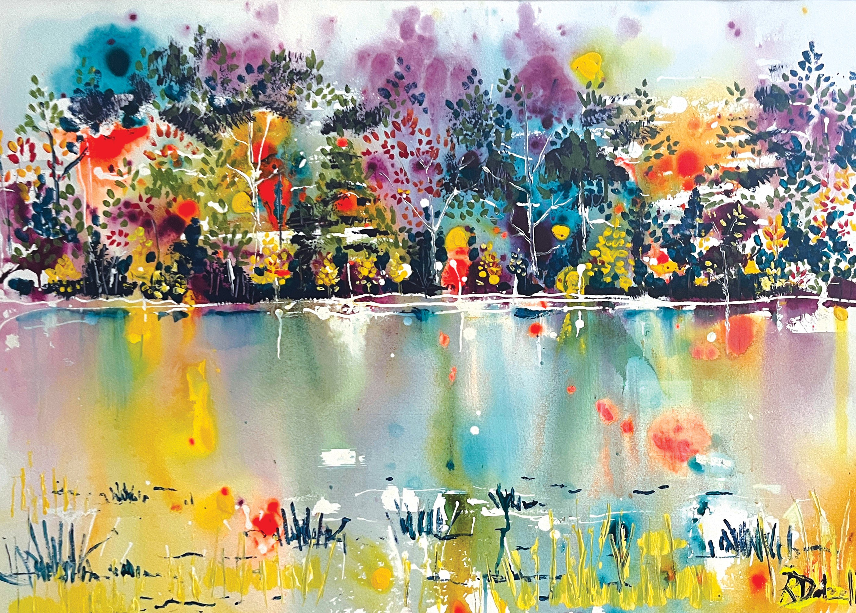 Rachael Dalzell, Reflections on a cold day Rachael Dalzell, Reflections on a cold day