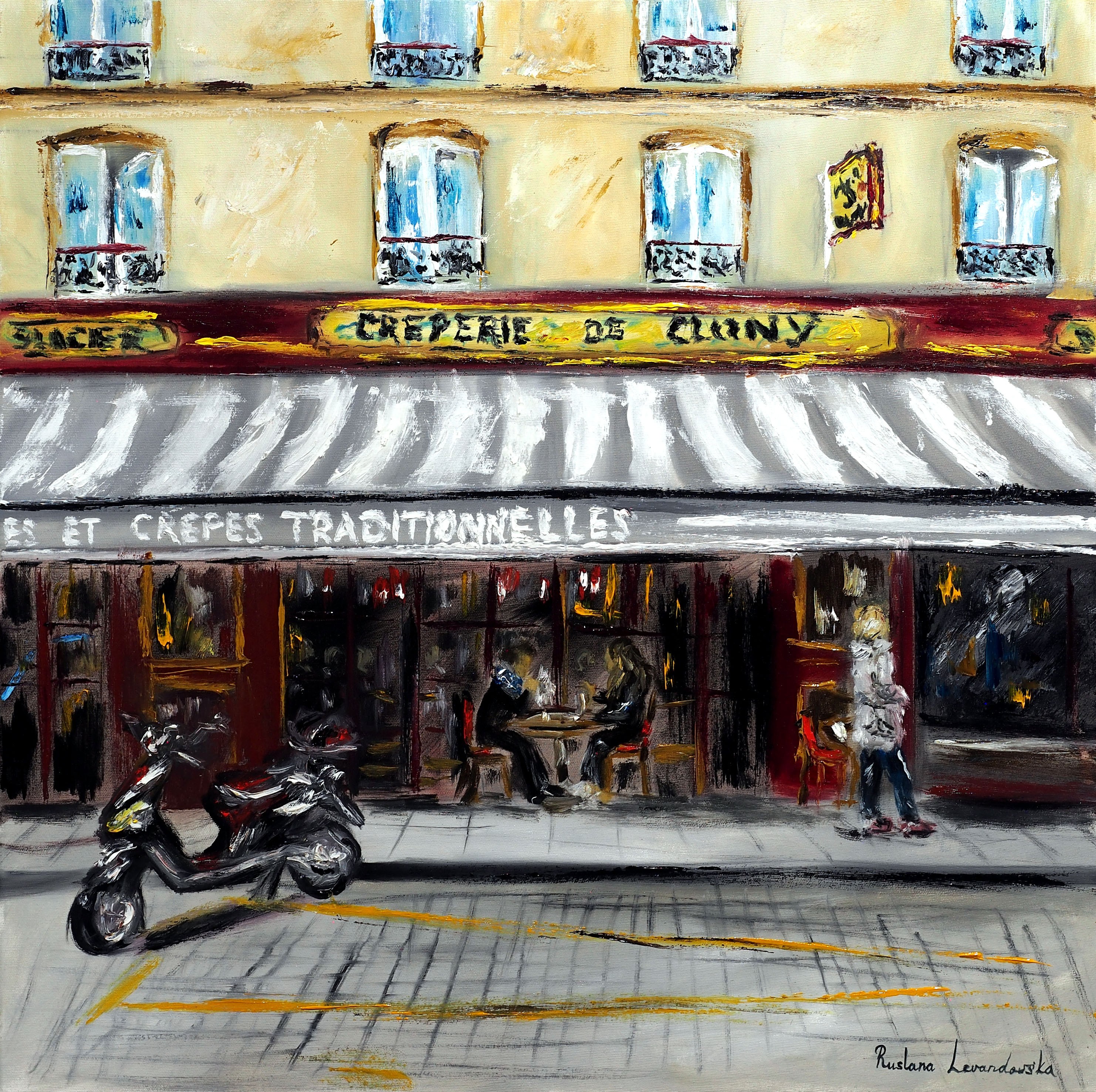 Ruslana Levandovska, Parisian Crêperie Ruslana Levandovska, Parisian Crêperie