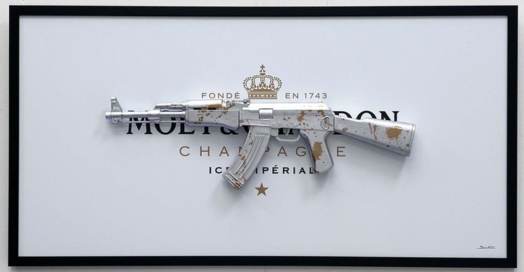 ▷ Louis Vuitton Pistol by Suketchi, 2022, Print