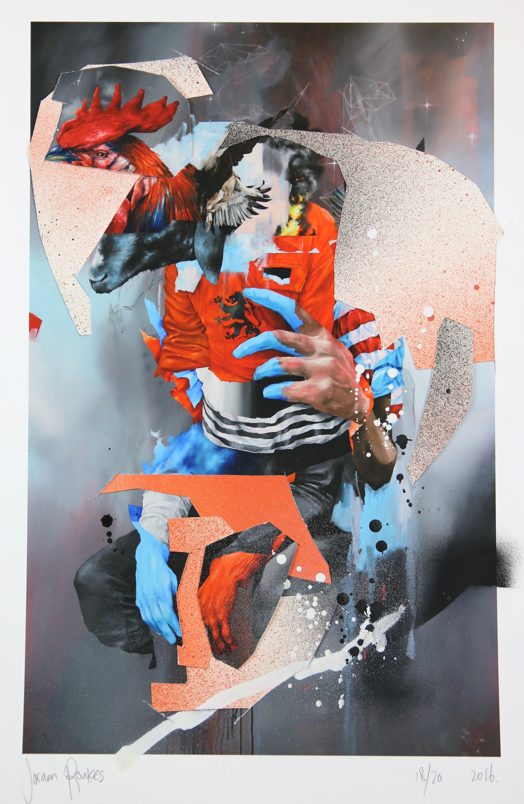 Joram Roukes, The Europeen Handfinished Joram Roukes, The Europeen Handfinished