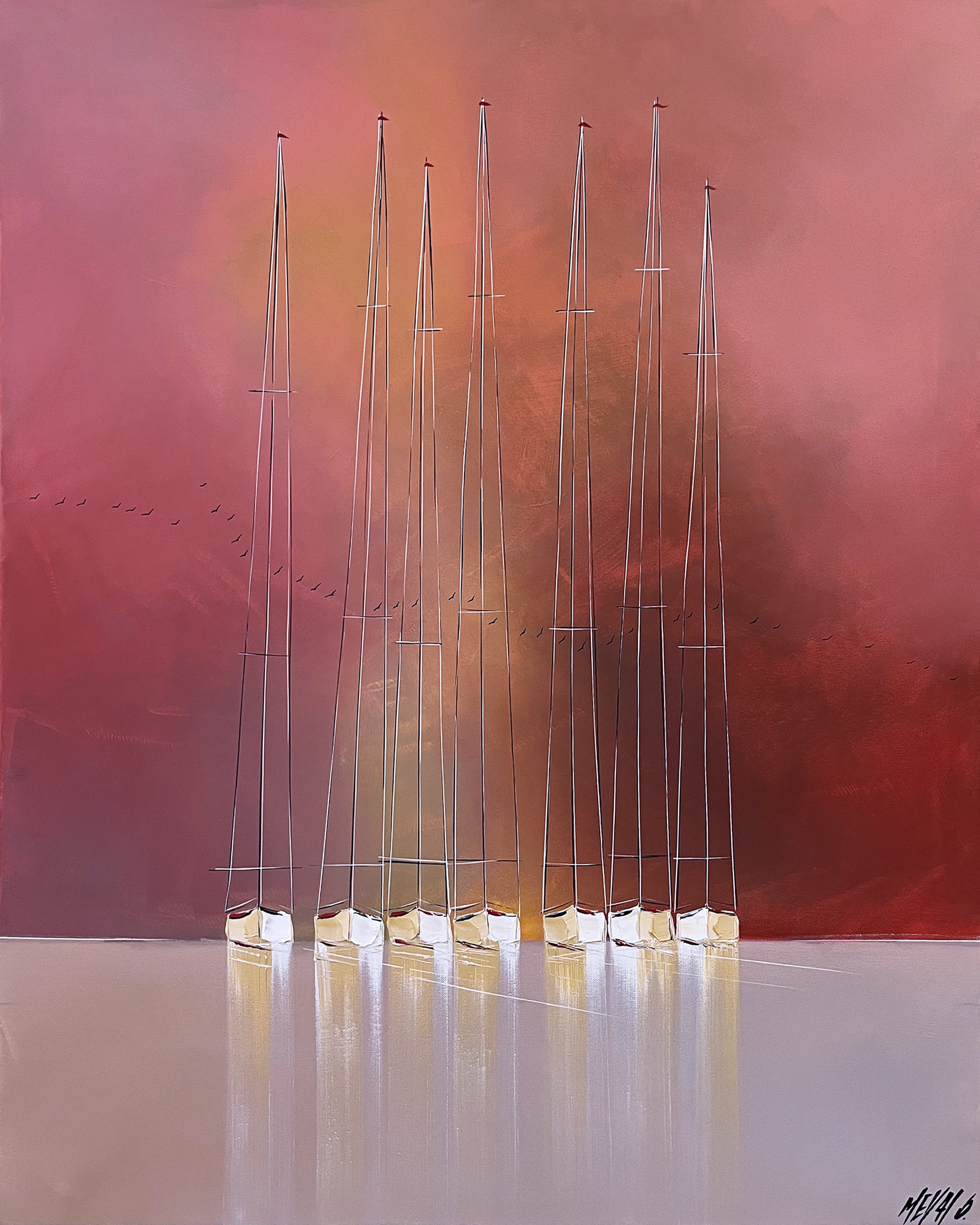 Olivier Messas, Les voiliers de l'aurore... (Esprit Voile 2022) Olivier Messas, Les voiliers de l'aurore... (Esprit Voile 2022)