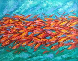 Red fish, Olga Nikitina