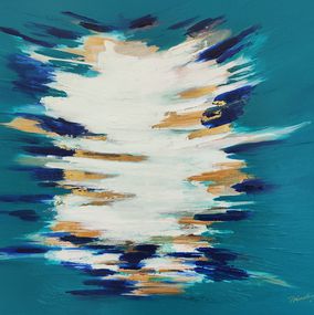 Peinture, Turquoise Reflection 2, Douglas Findlay