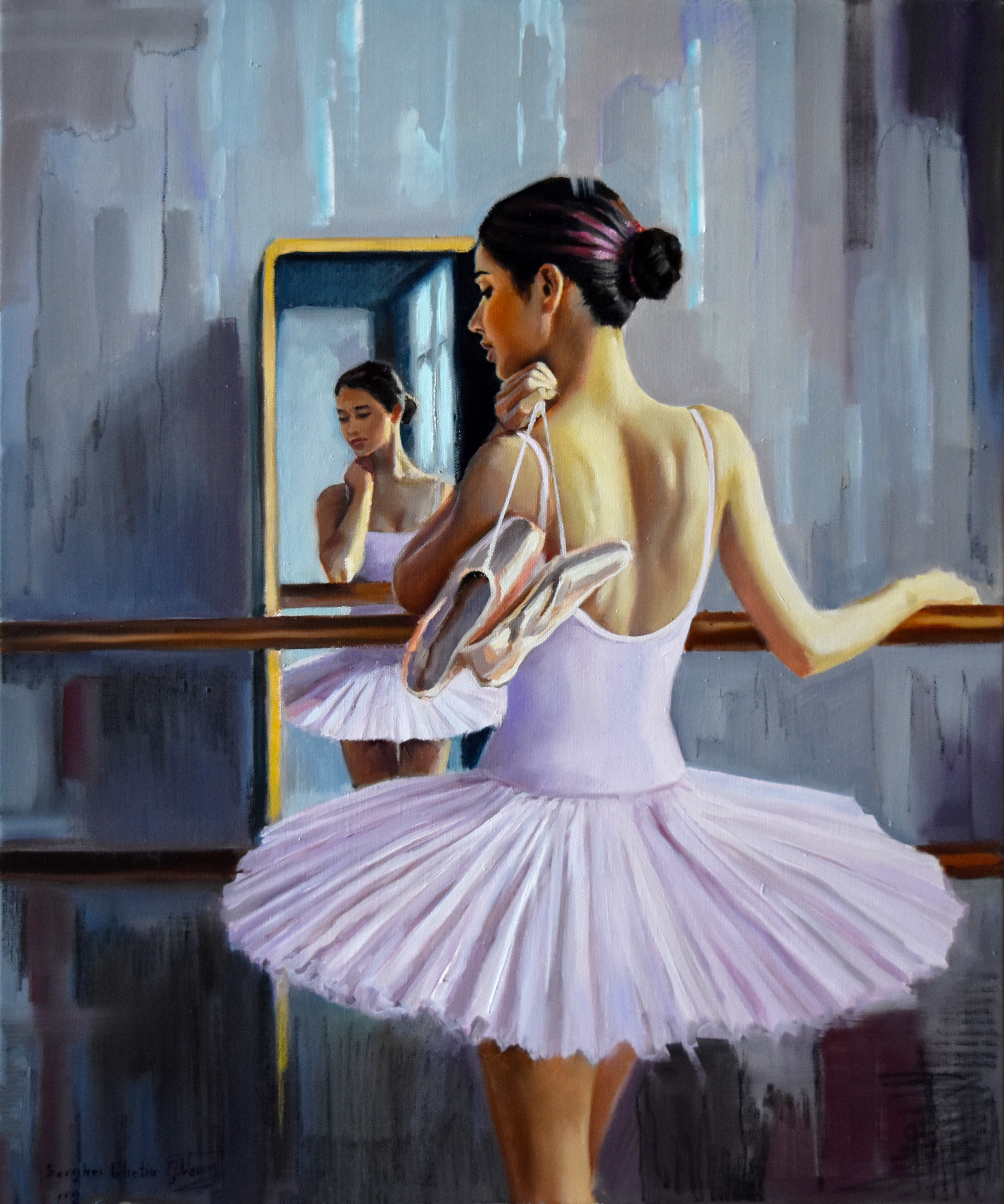 Serghei Ghetiu, At the ballet school II Serghei Ghetiu, At the ballet school II