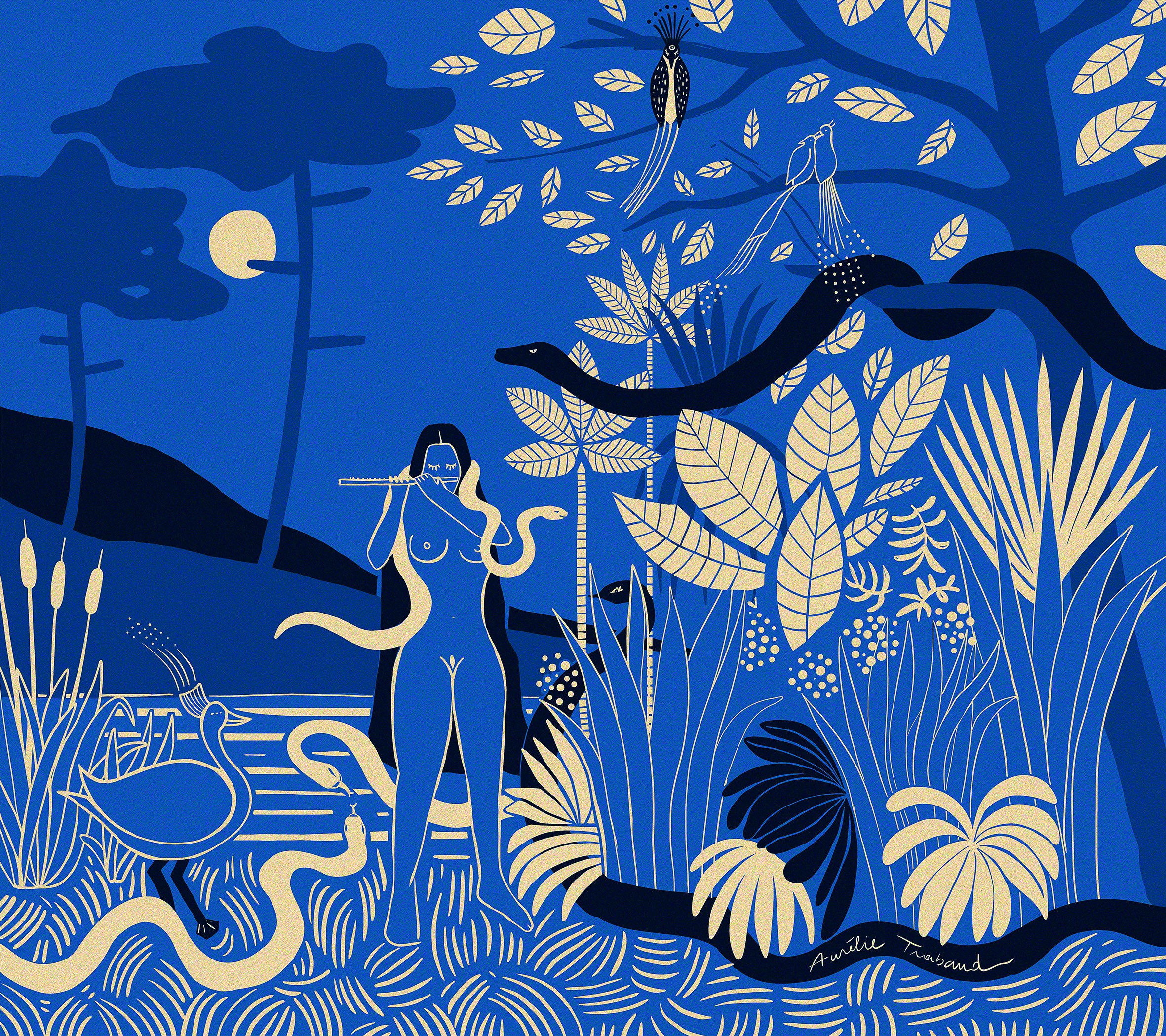 Aurélie Trabaud, La charmeuse de serpents Aurélie Trabaud, La charmeuse de serpents