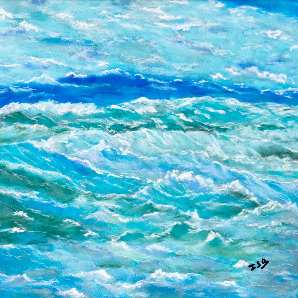 Isabelle Alberge, Les embruns - série Paysage et mer Isabelle Alberge, Les embruns - série Paysage et mer