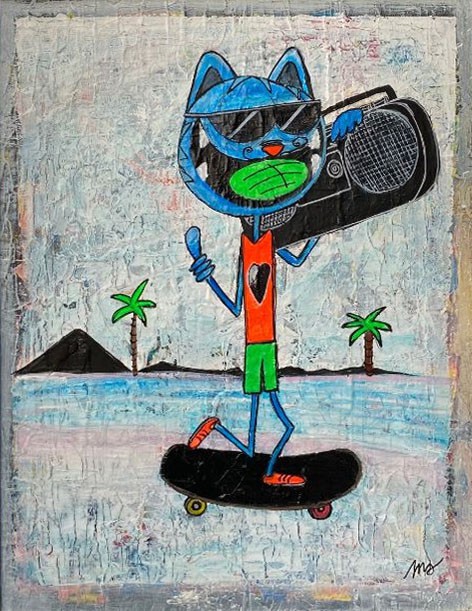 Seb Paul Michel, Vive le skate et les fleurs Seb Paul Michel, Vive le skate et les fleurs