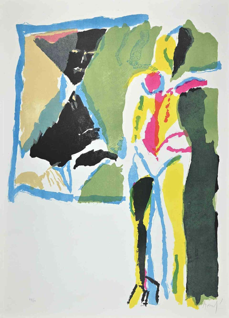 Marcello Avenali, Asymmetric Abstract Composition (1) Marcello Avenali, Asymmetric Abstract Composition (1)