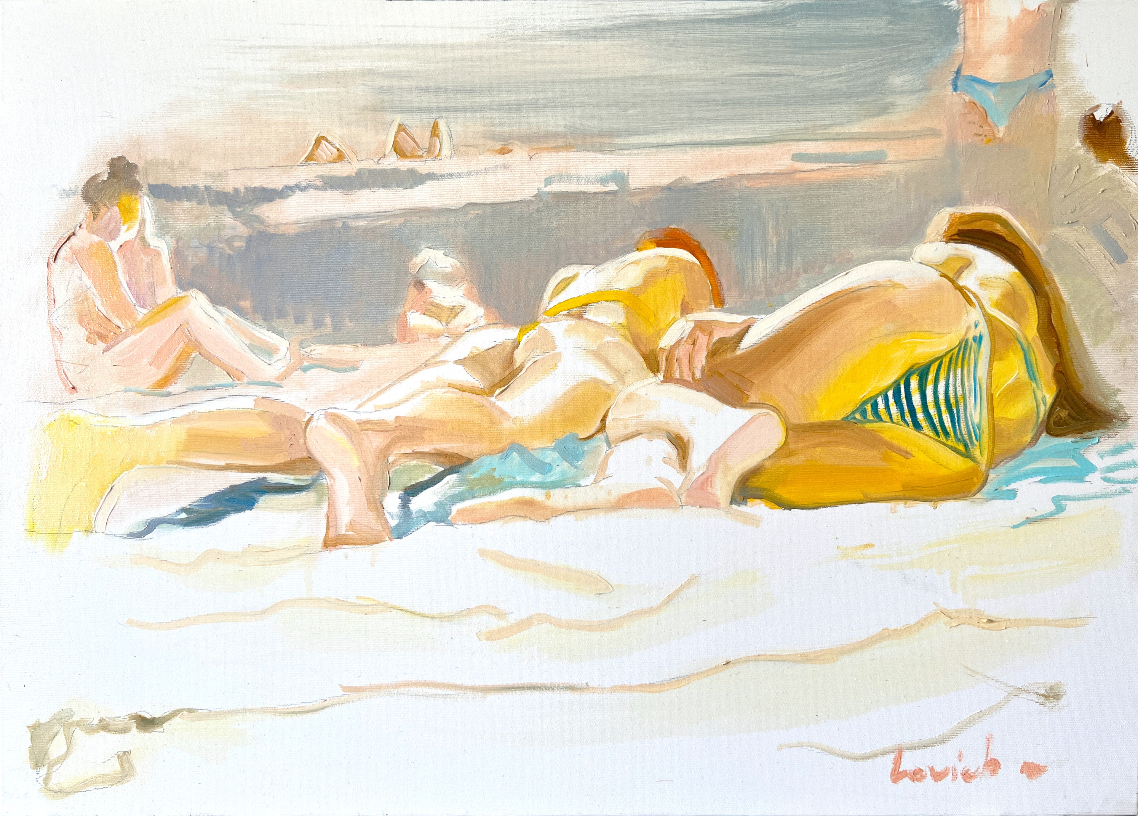 Alexander Levich, Sunbathing Alexander Levich, Sunbathing
