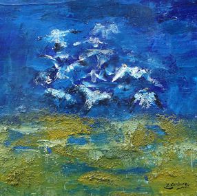 Yvon Lambure, Envolée bleue Yvon Lambure, Envolée bleue