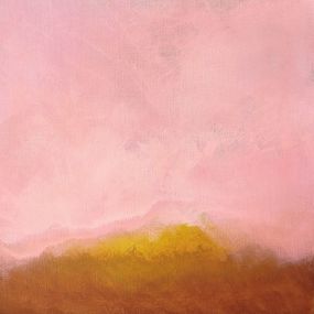 Peinture, In the Delicate Pink of Mountains There is a Memory, Cynthia Grow