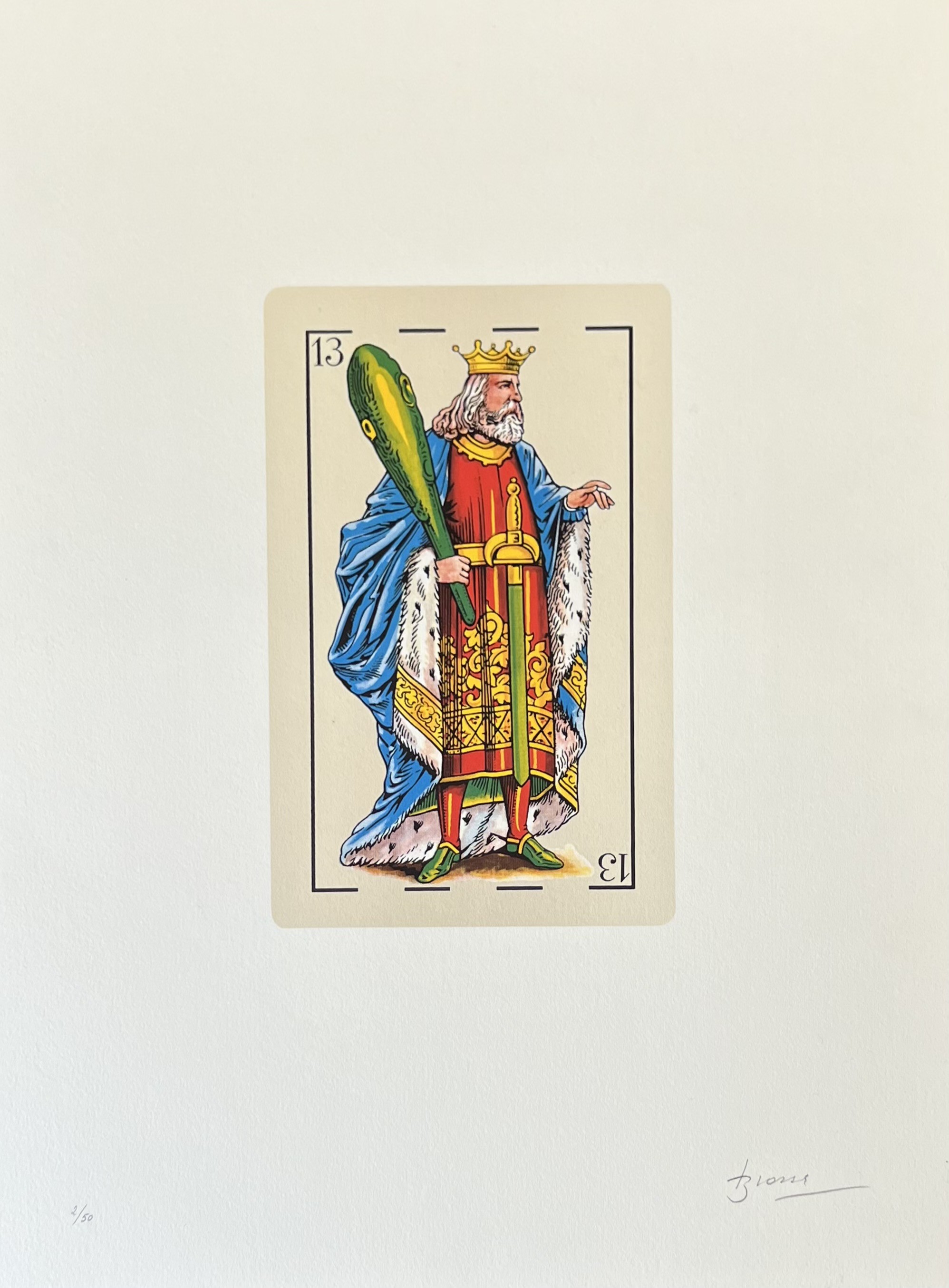 Joan Brossa, King Joan Brossa, King
