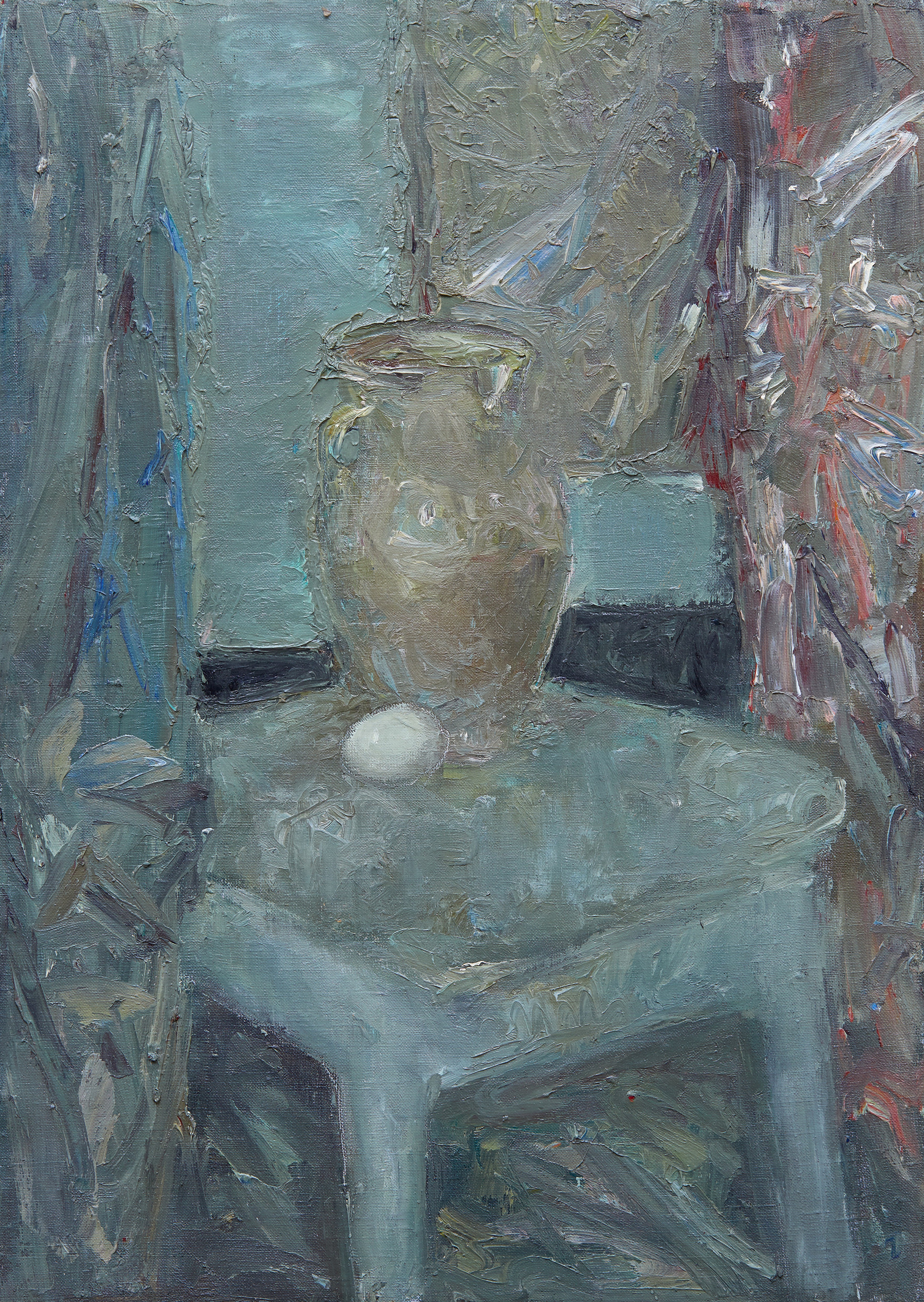 Zakhar Shevchuk, Still Life with Egg Zakhar Shevchuk, Still Life with Egg