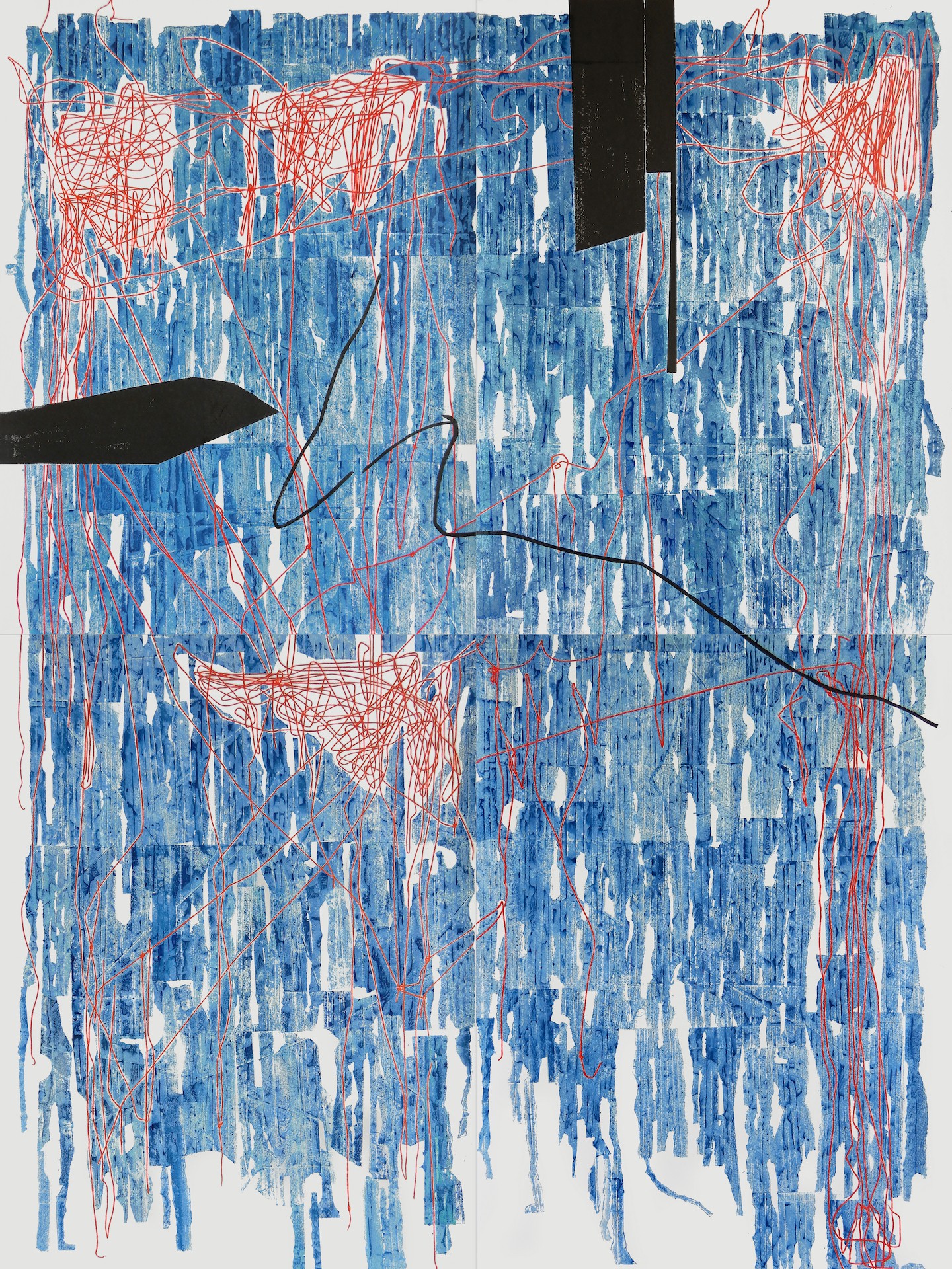 Lena Ochkalova, Blue Structure Lena Ochkalova, Blue Structure