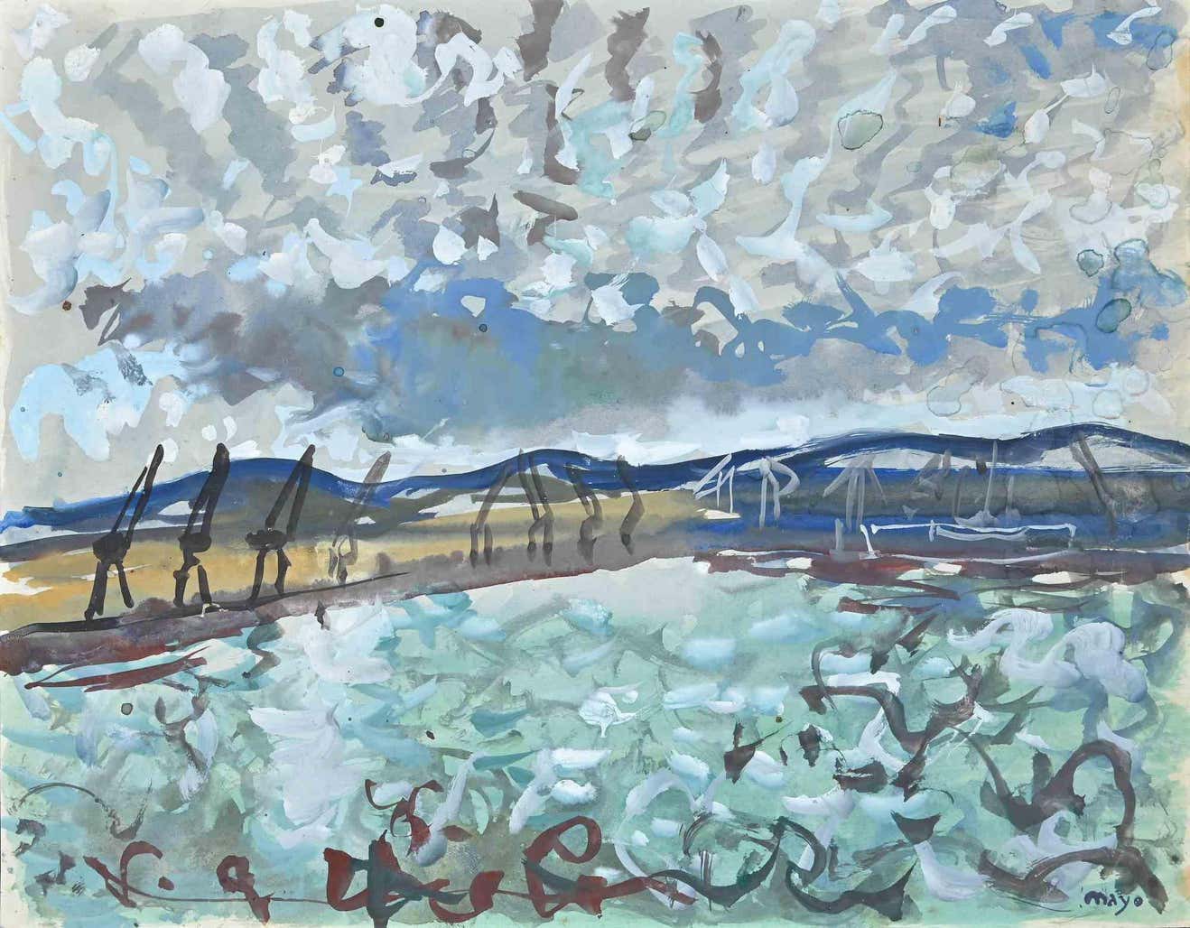 Antoine Mayo, Seascape Antoine Mayo, Seascape